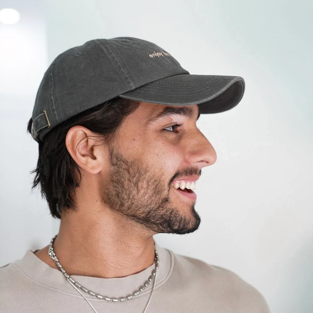 Journey Dad Hat - GREY - Image 5