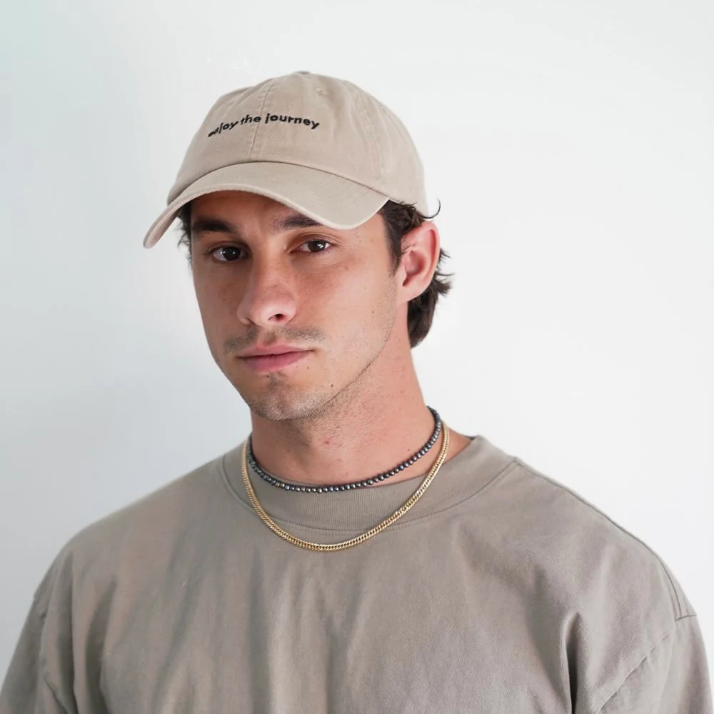 Journey Dad Hat - TAN - Image 4