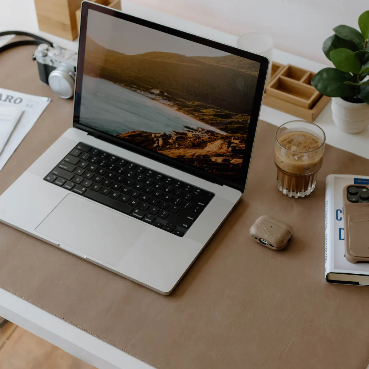 FINAL SALE - Leather Desk Mat - Image 4