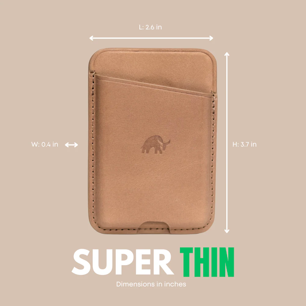 Leather NavSafe Wallet - DUNE - Image 5