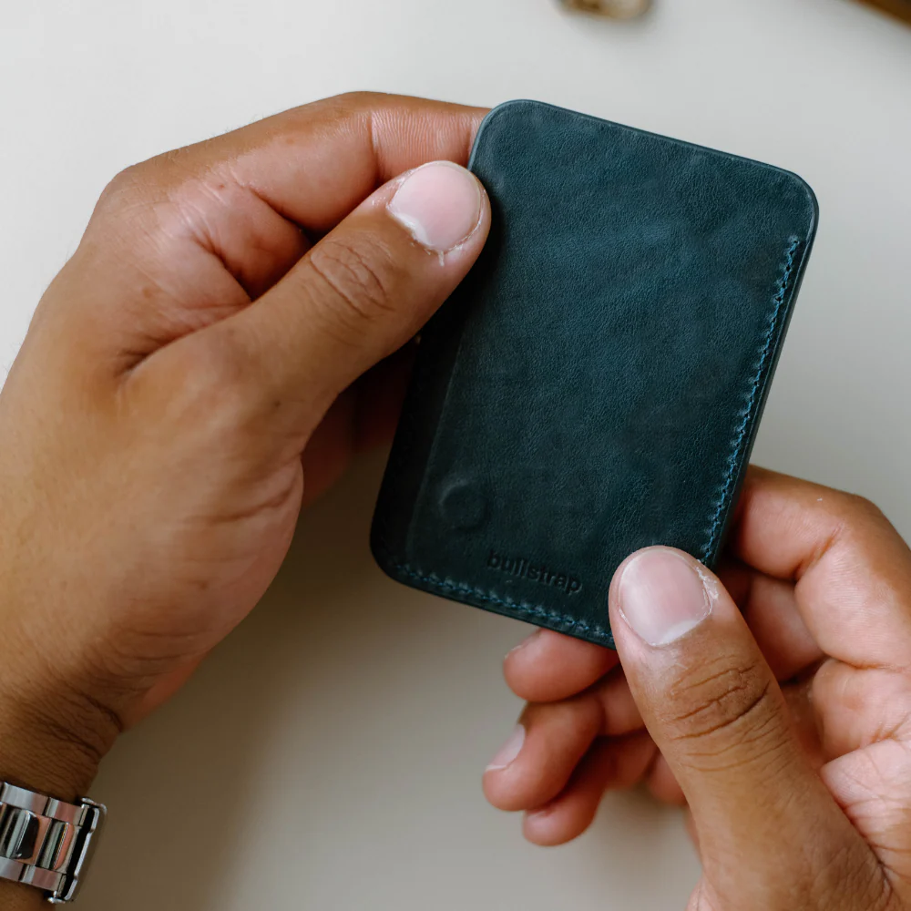 Leather NavSafe Wallet - OCEAN - Image 3