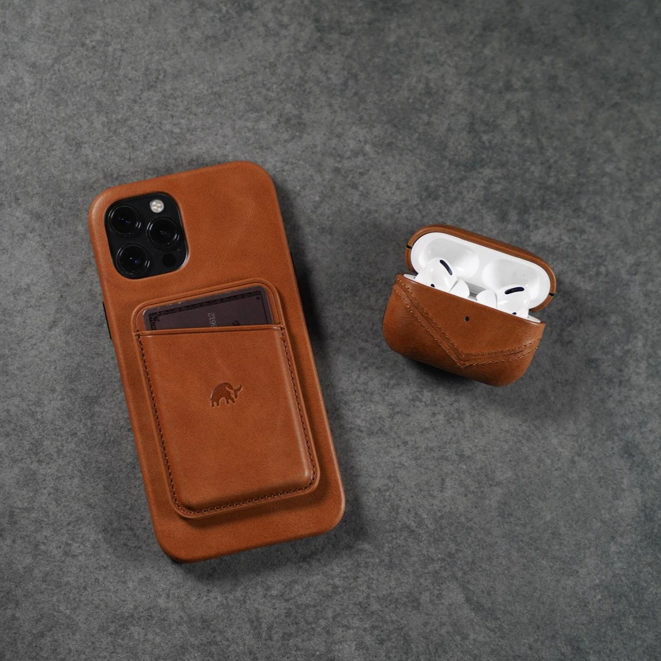 Leather AirPods Cases - SIENNA - Image 12