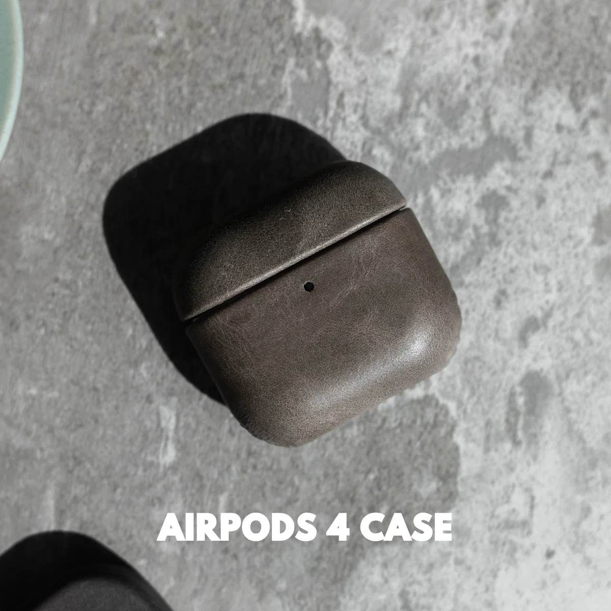 Leather AirPods Cases - SLATE - Image 4