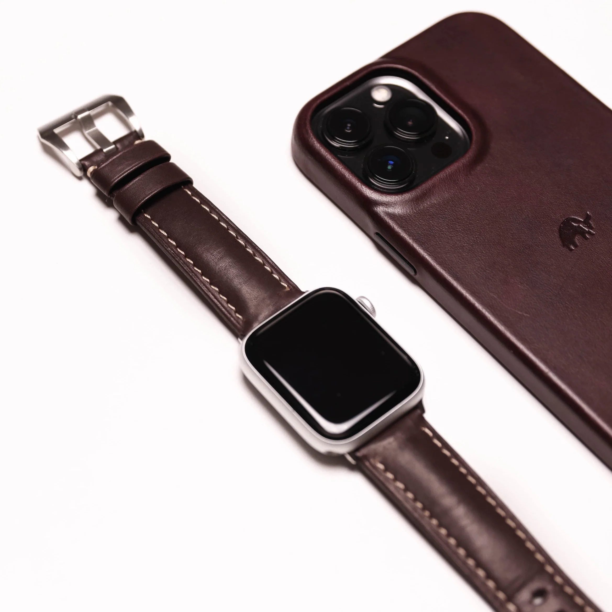 Leather Apple Watch Strap - Bourbon - Image 4
