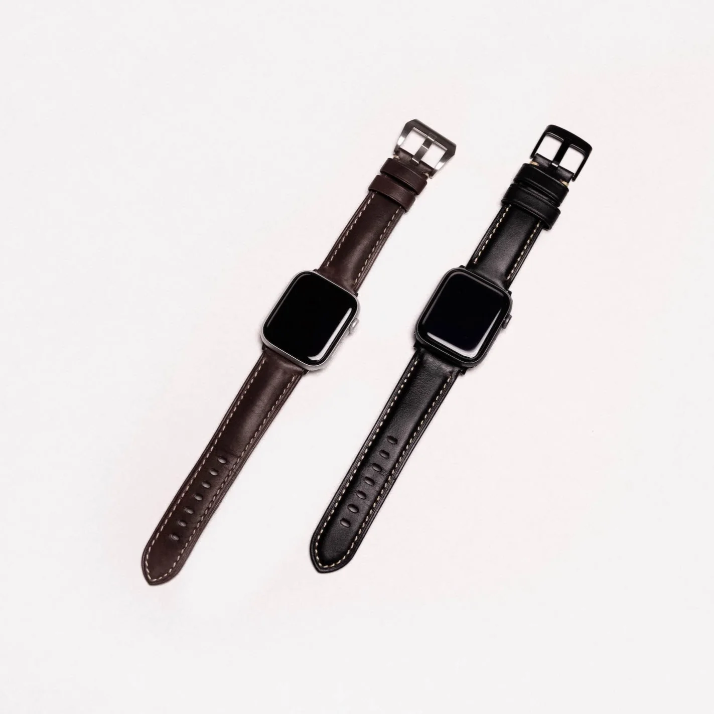 Leather Apple Watch Strap - Bourbon - Image 6