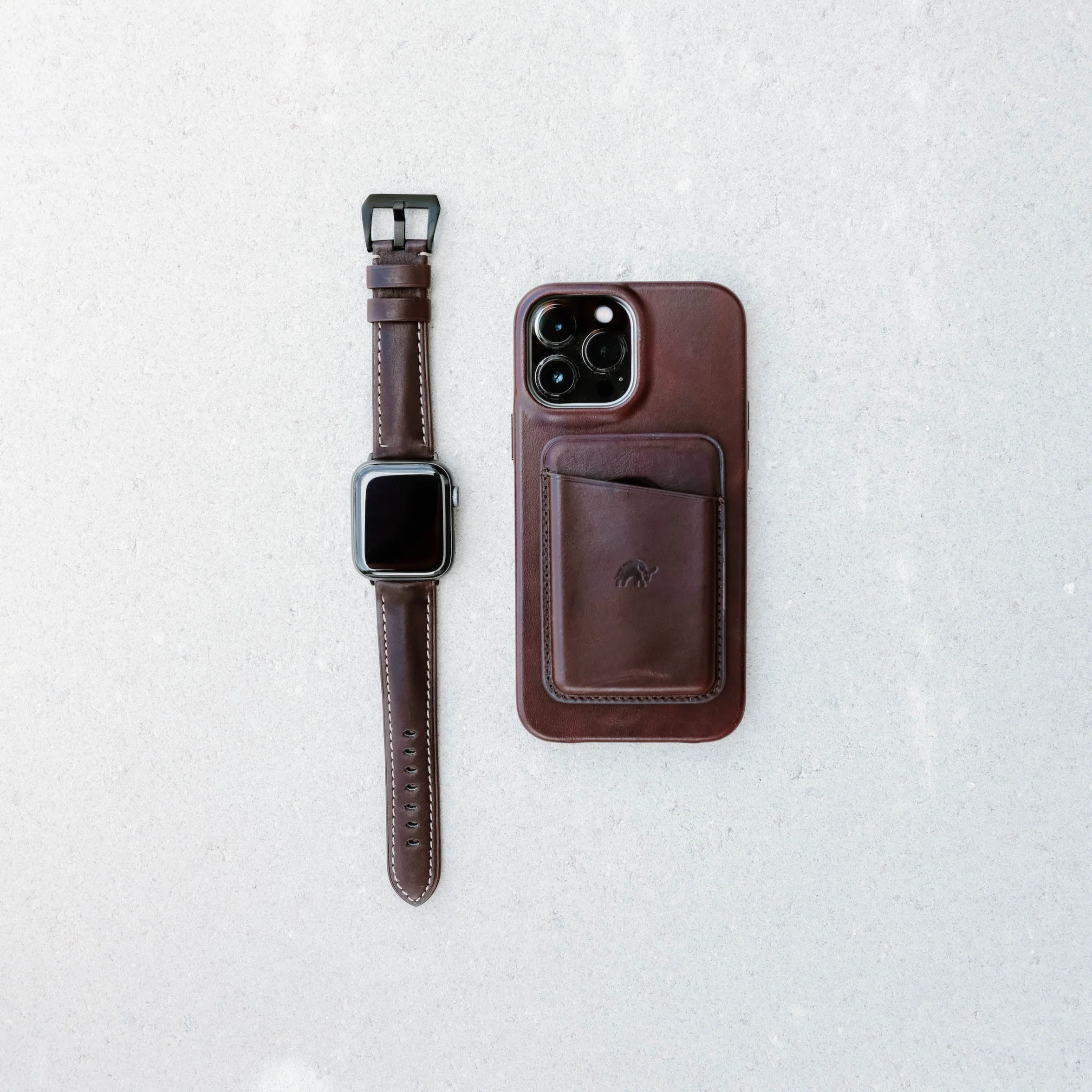 Leather Apple Watch Strap - Bourbon - Image 8