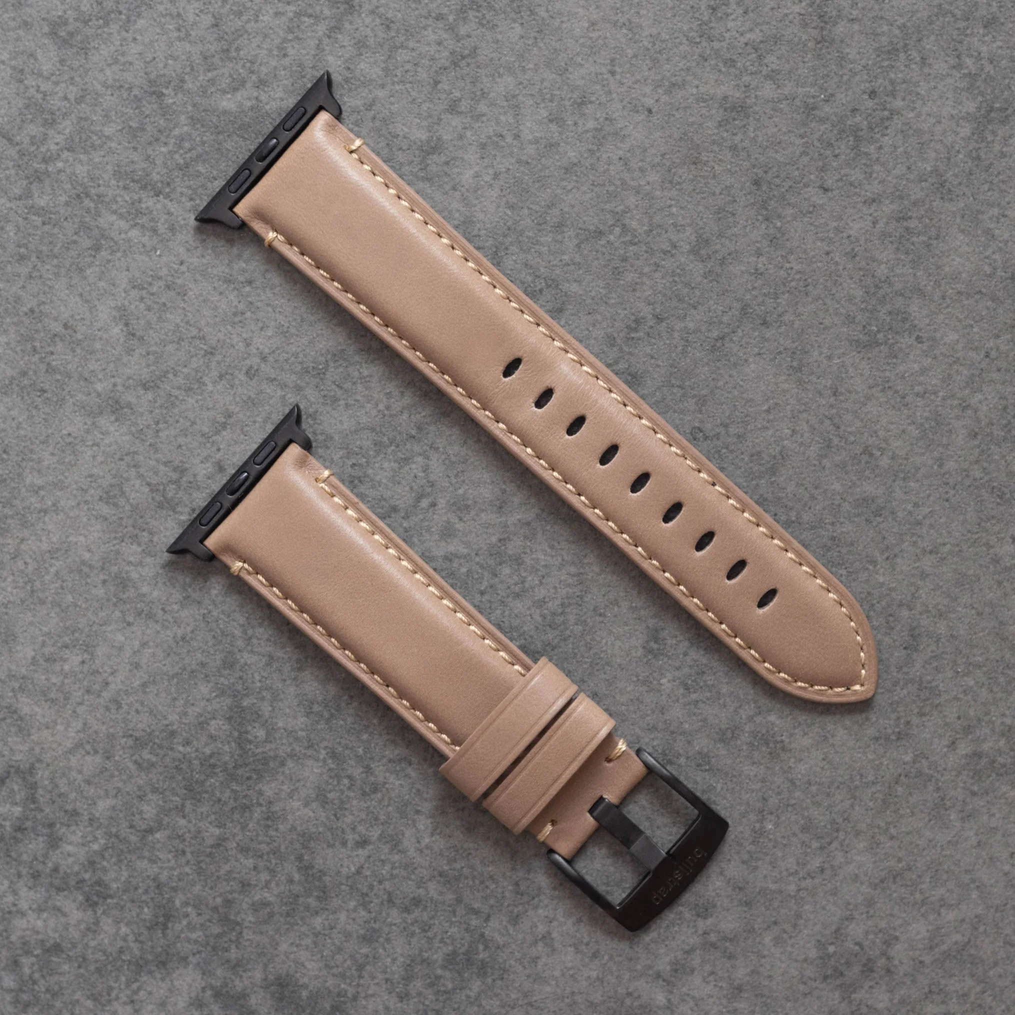 Leather Apple Watch Strap - Dune - Image 9