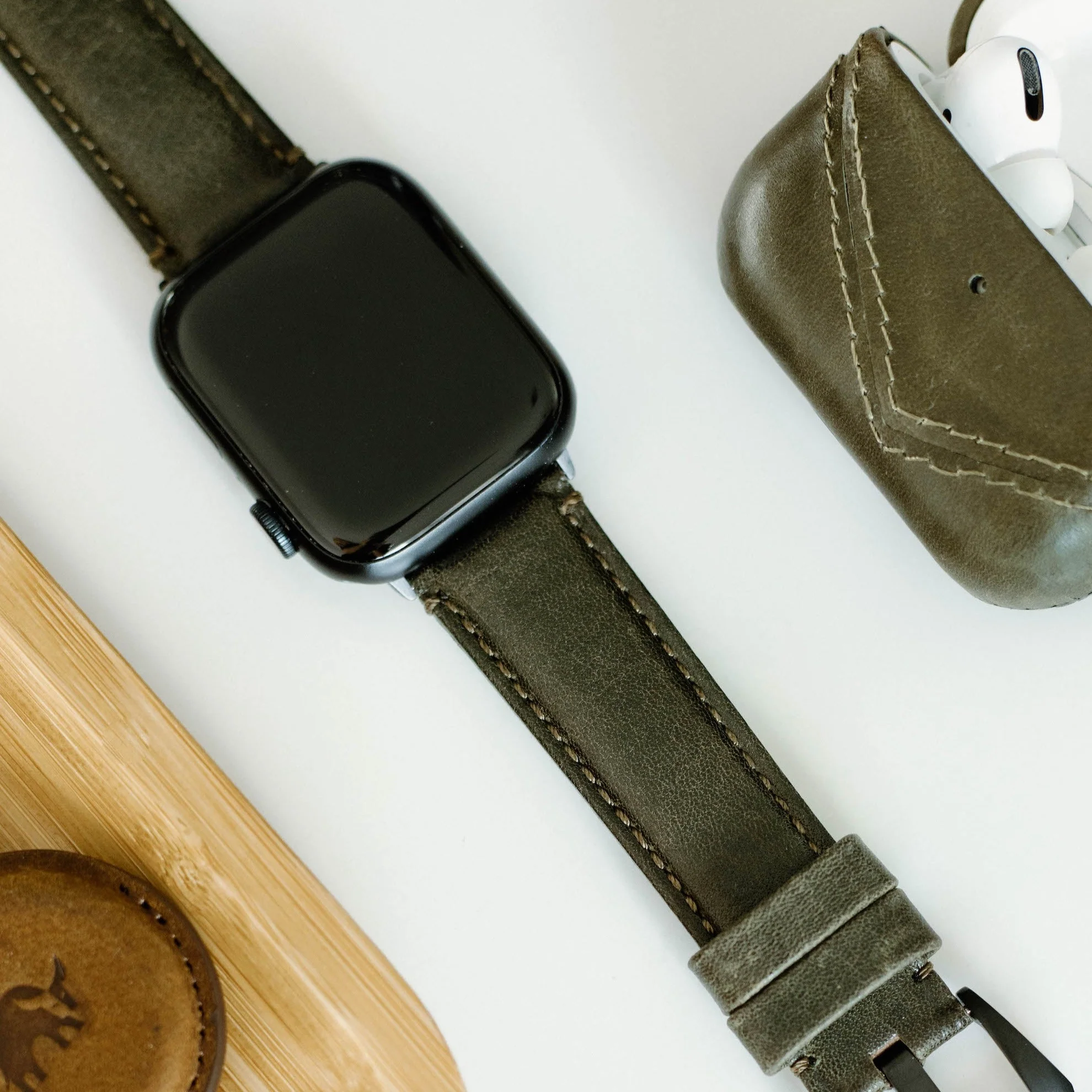 Leather Apple Watch Strap - Maverick - Image 5