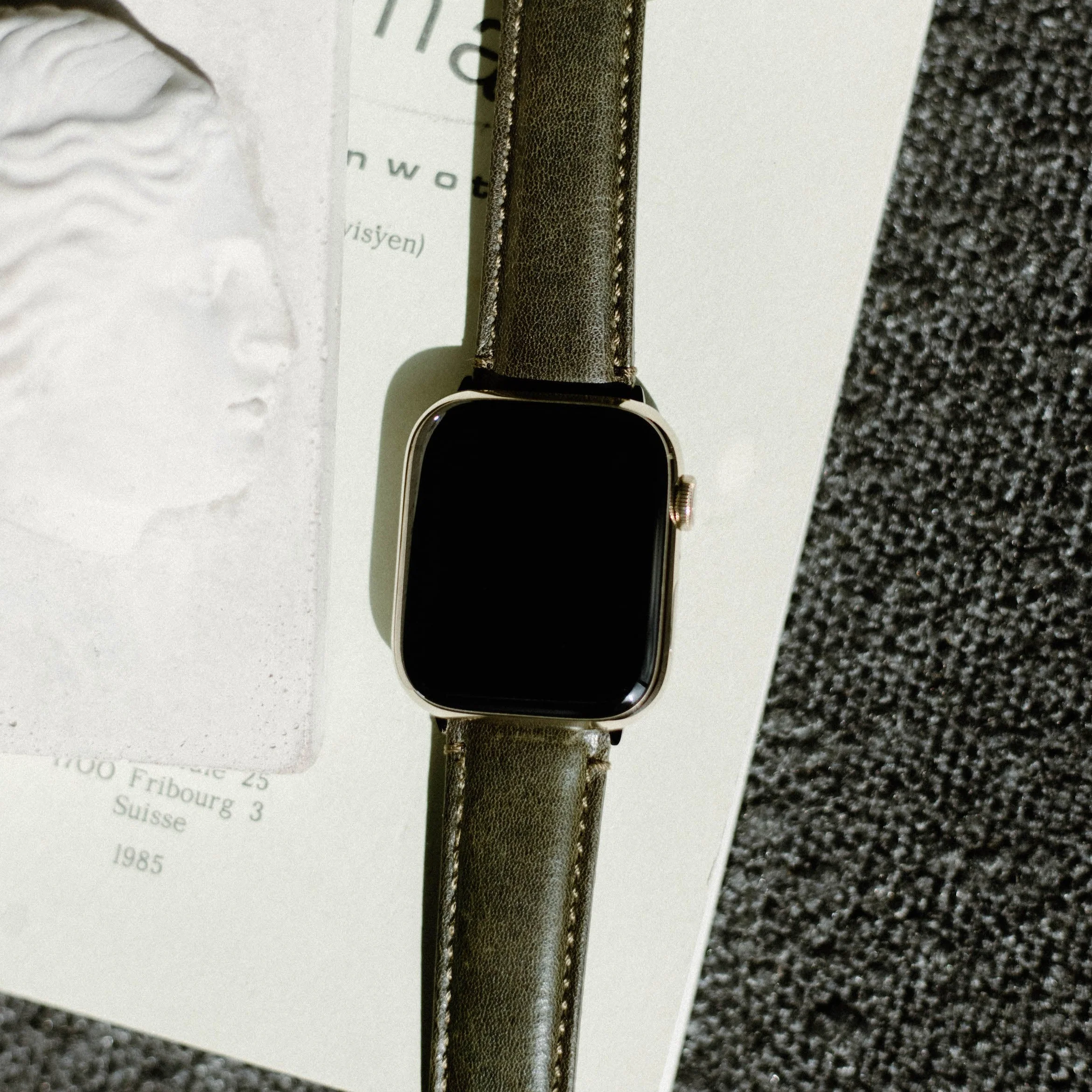 Leather Apple Watch Strap - Maverick - Image 6