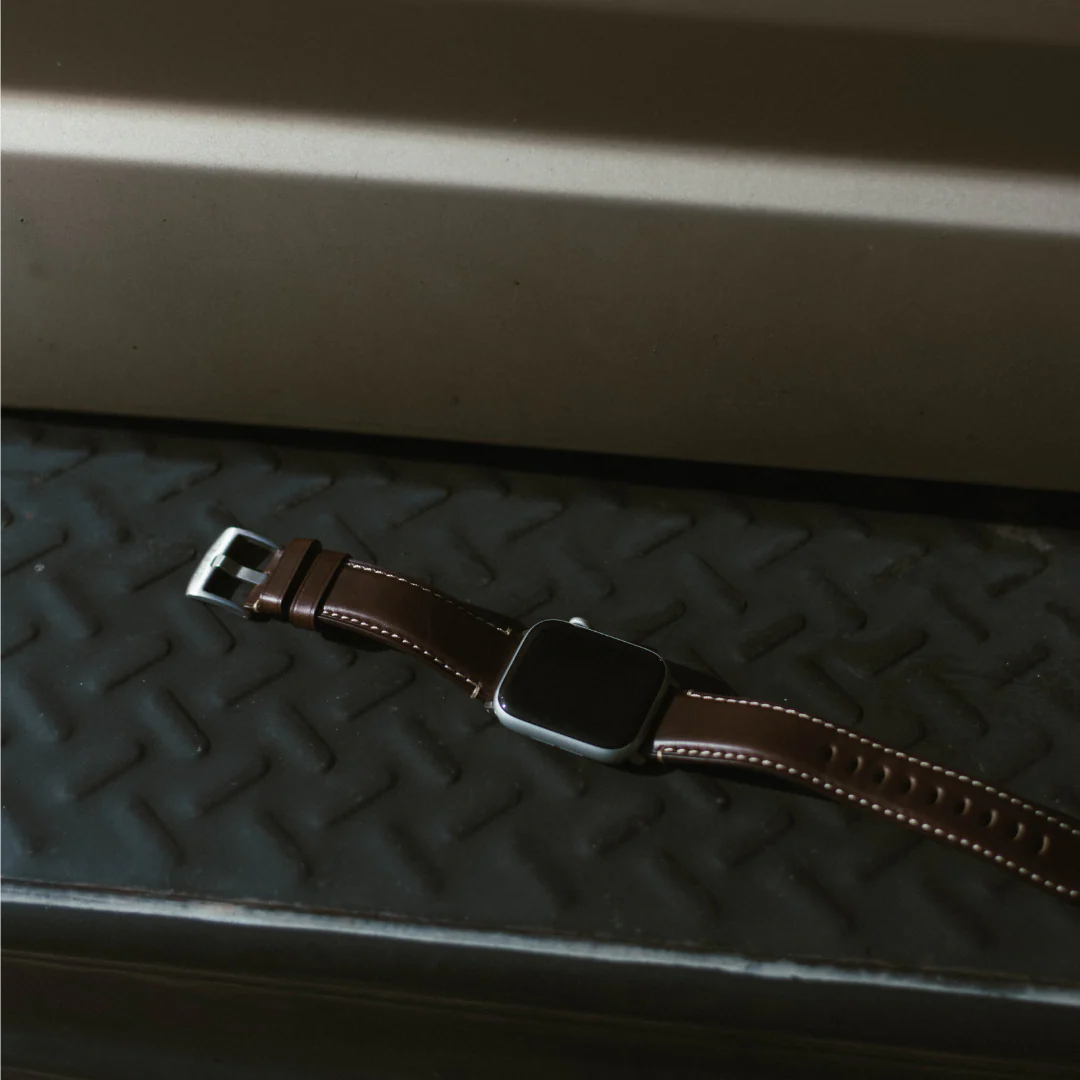 Leather Apple Watch Strap - Modern Terra - Image 3
