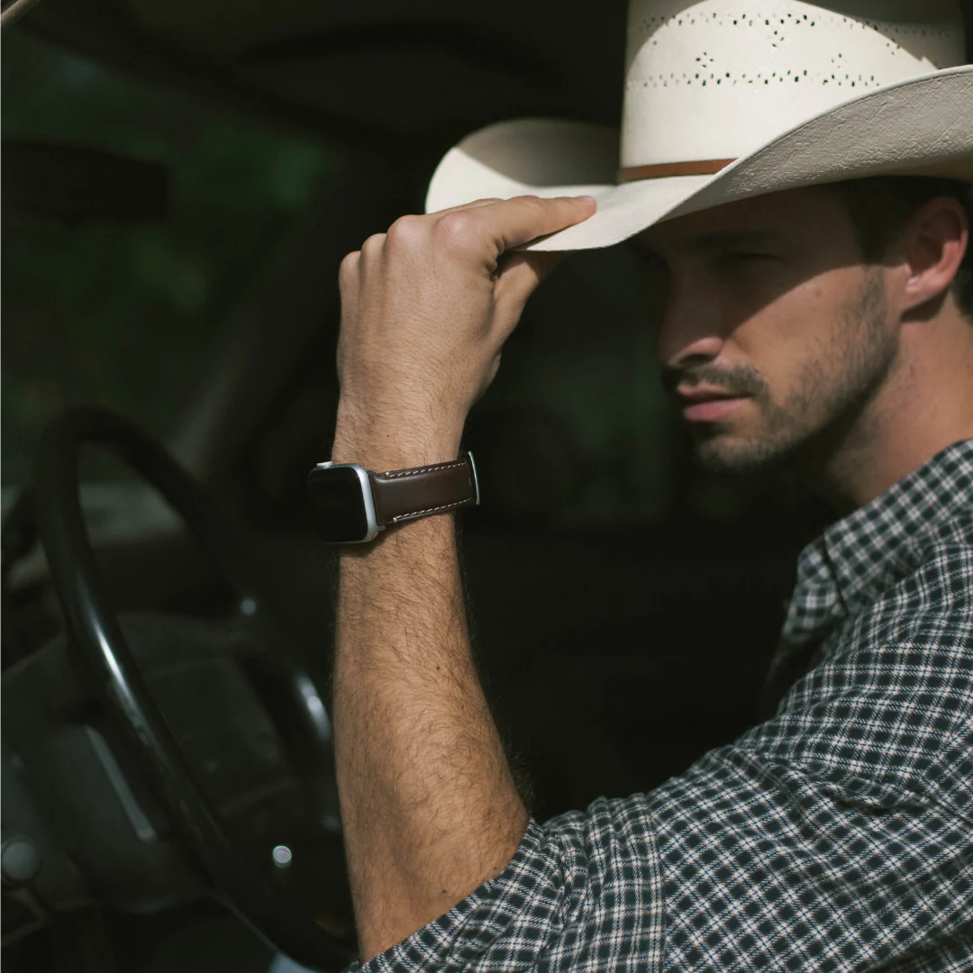 Leather Apple Watch Strap - Modern Terra - Image 9