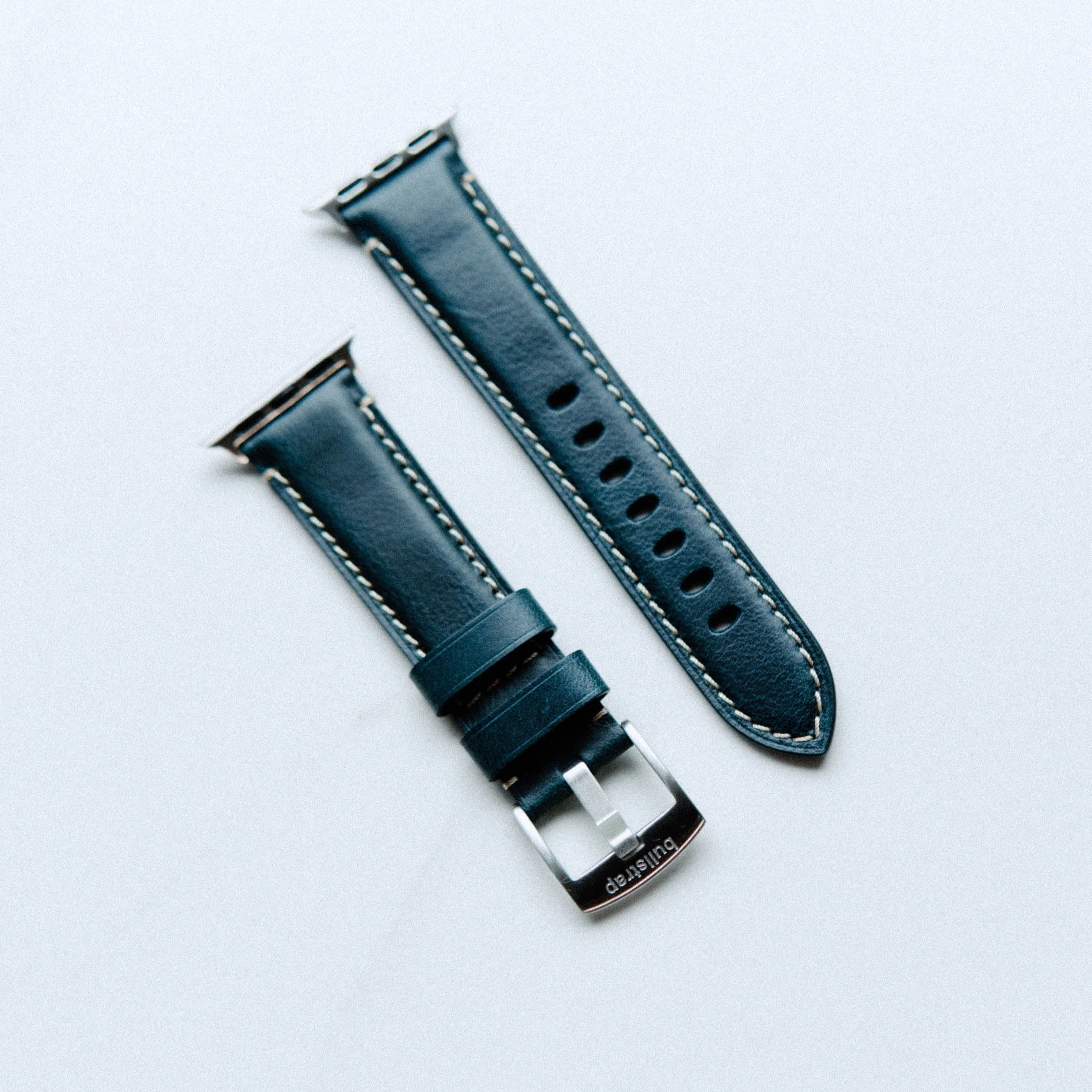 Leather Apple Watch Strap - Ocean - Image 5