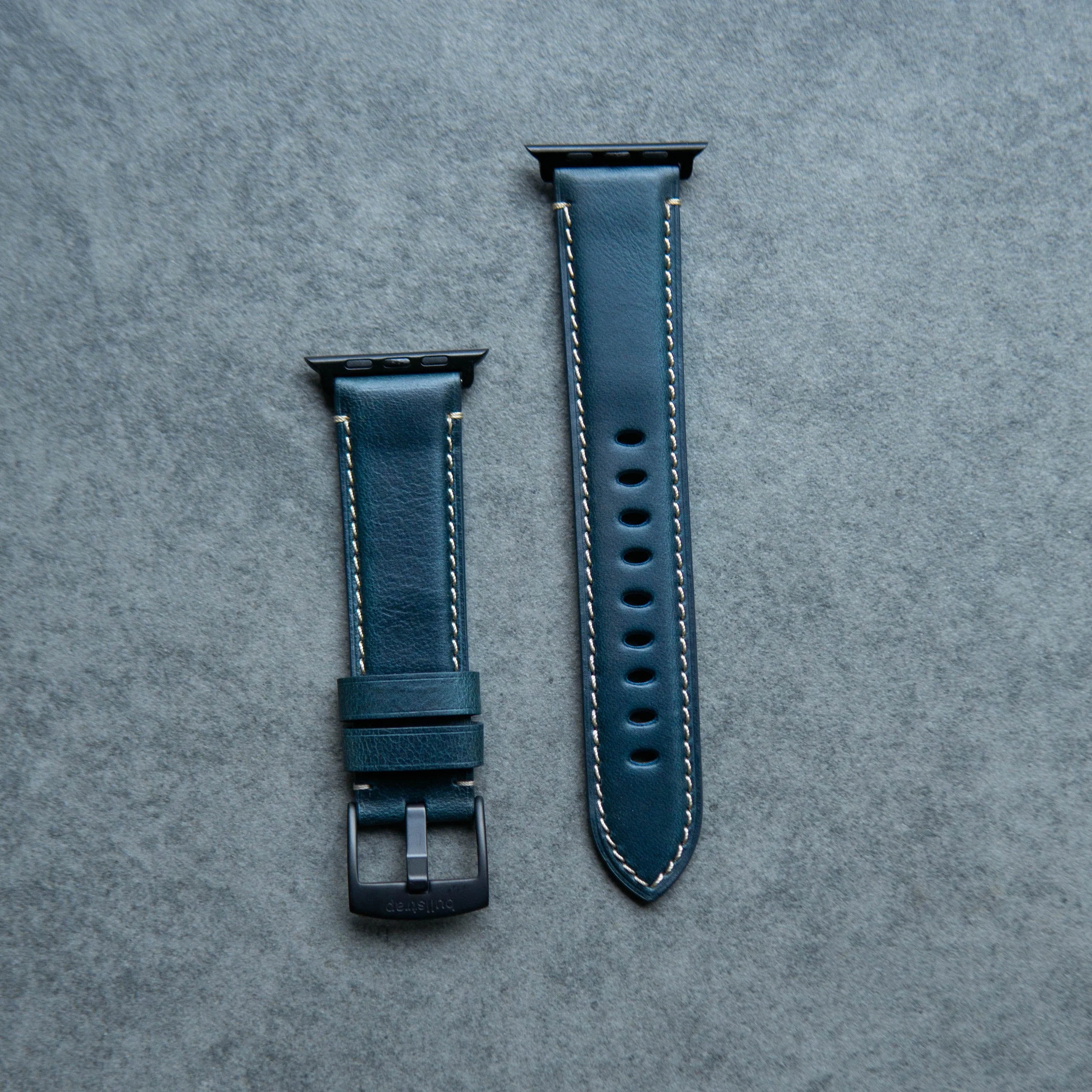 Leather Apple Watch Strap - Ocean - Image 8