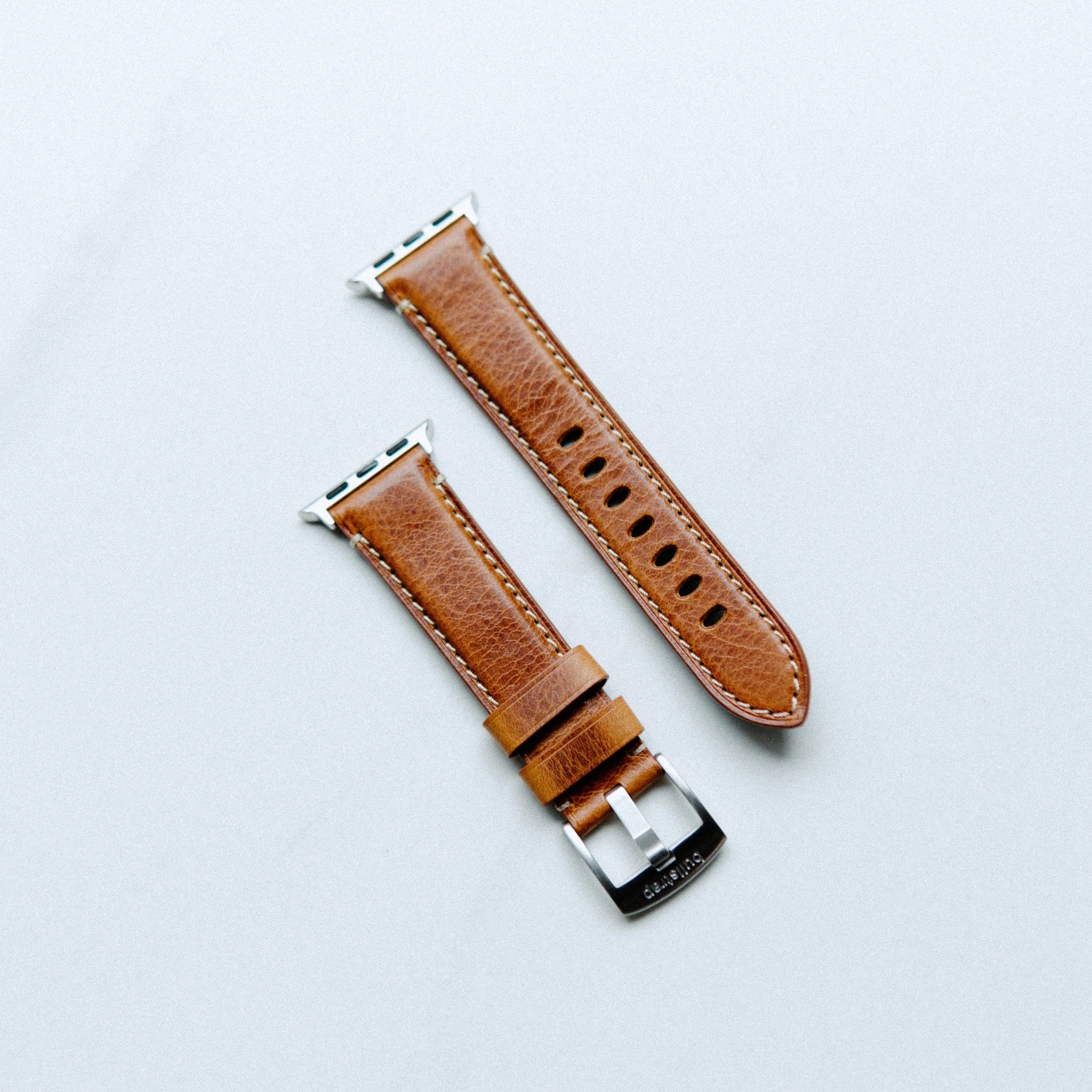 Leather Apple Watch Strap - Sienna - Image 5