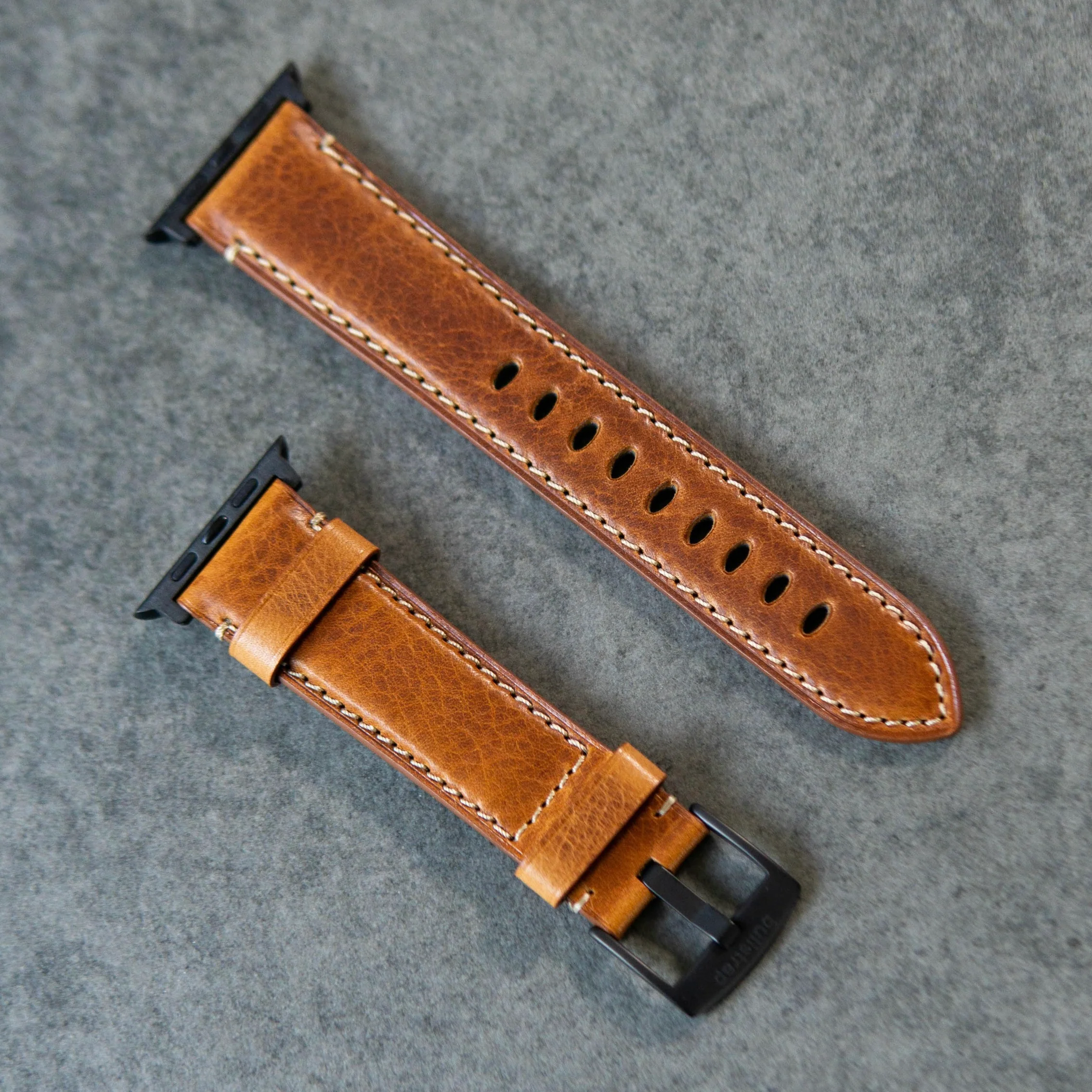 Leather Apple Watch Strap - Sienna - Image 9