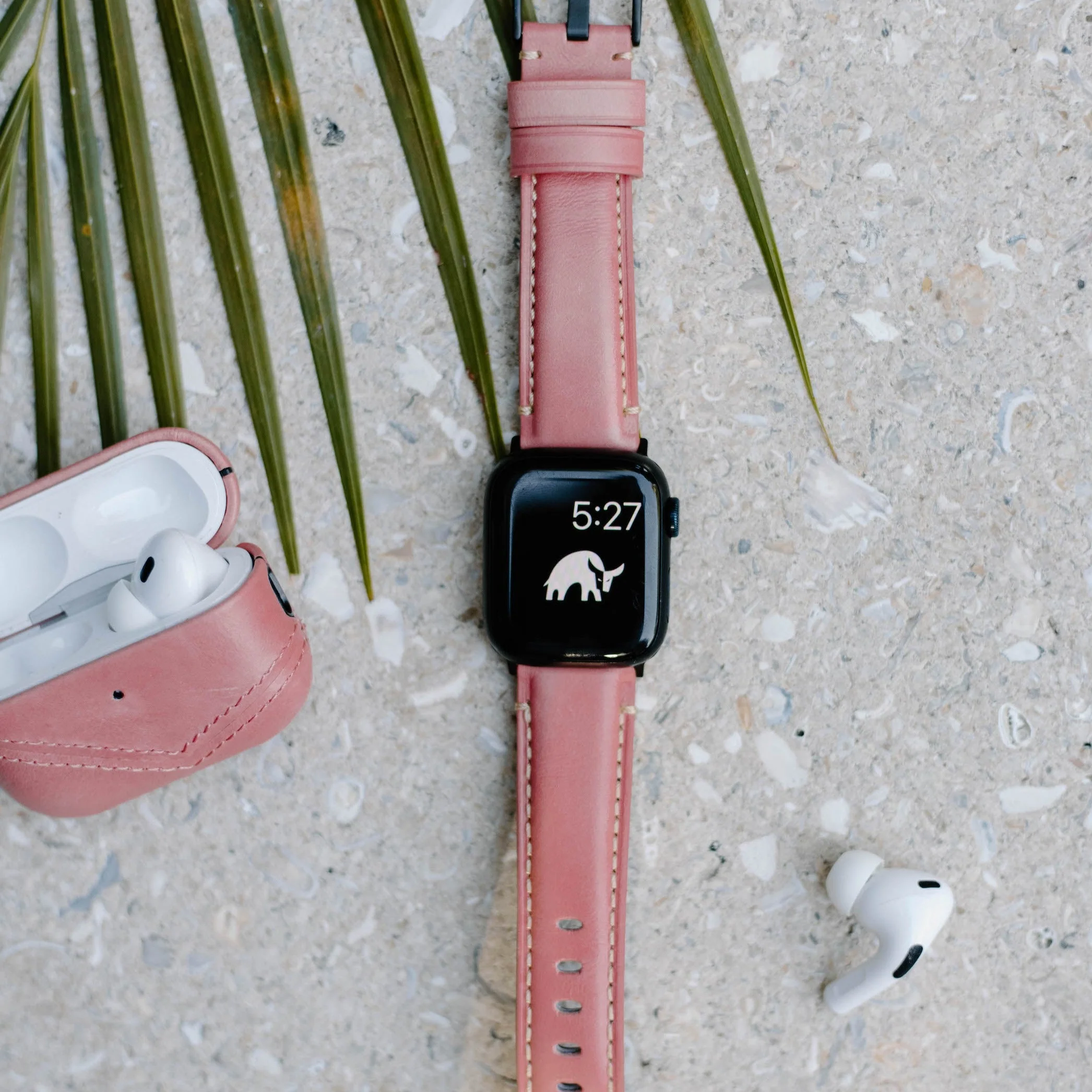 Leather Apple Watch Strap - South Beach - Image 7