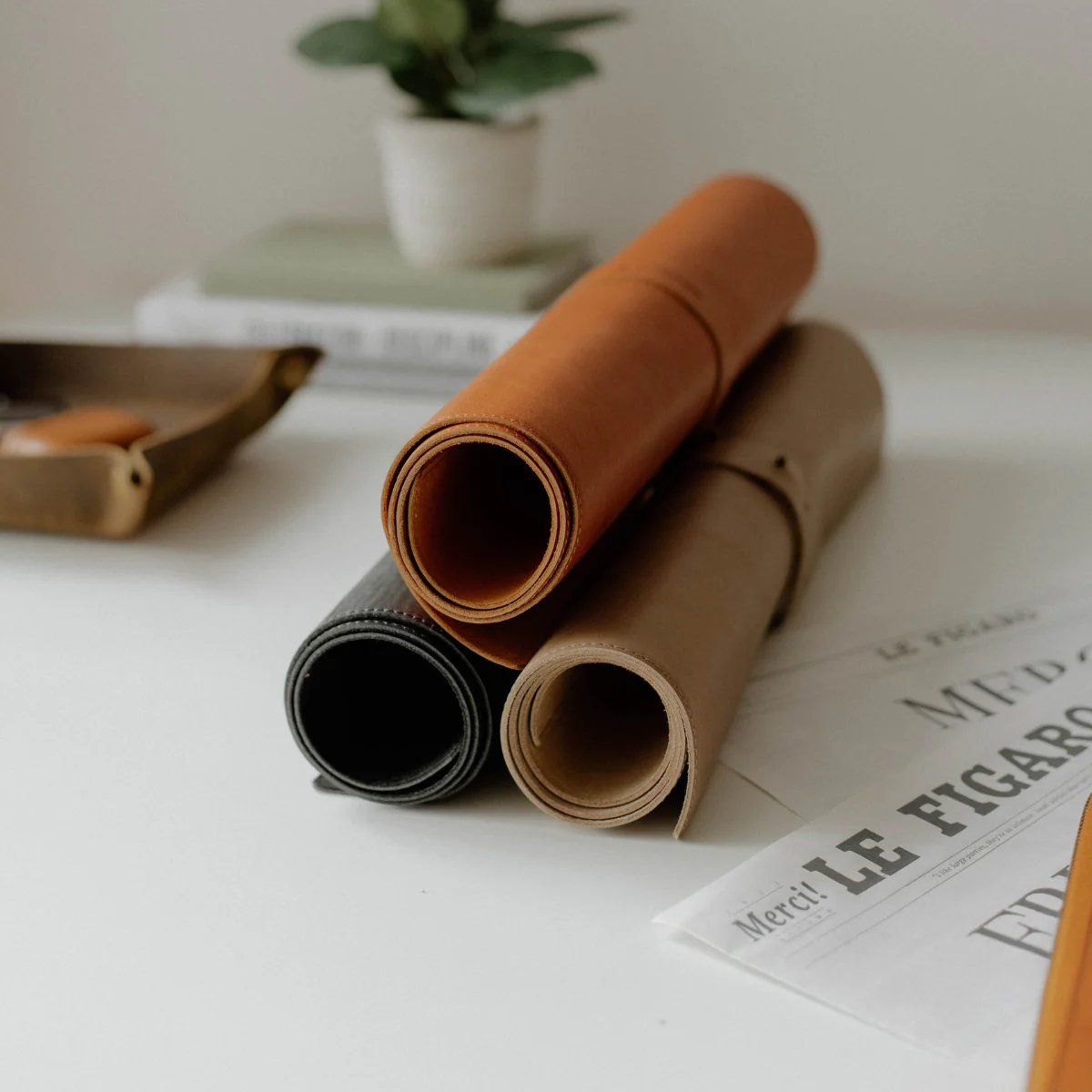 Leather Desk Mat - SIENNA - Image 5