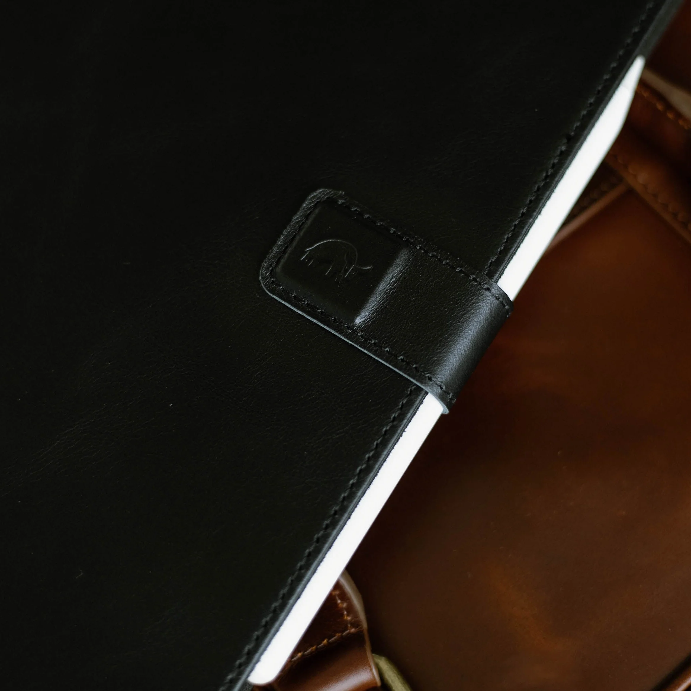 Leather iPad Case - Black - Image 6