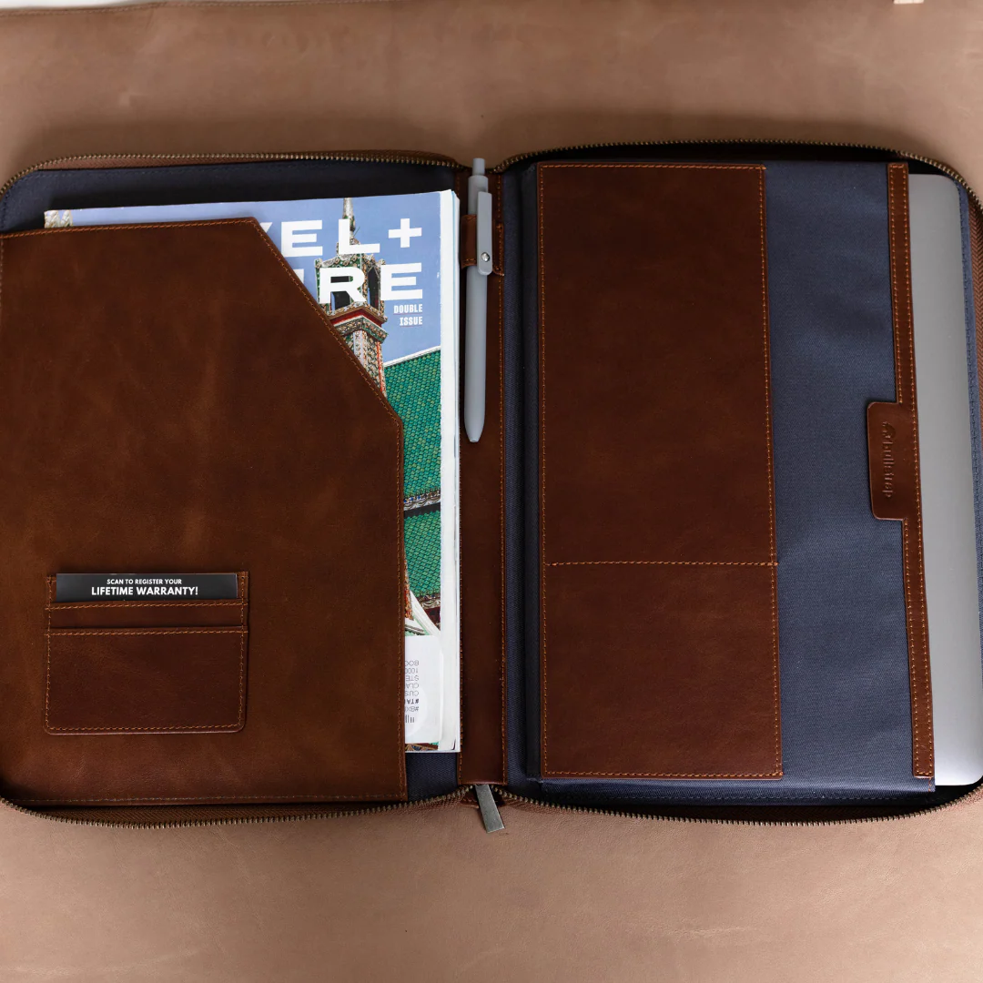 Leather MacBook Sleeve - Terra - Image 8