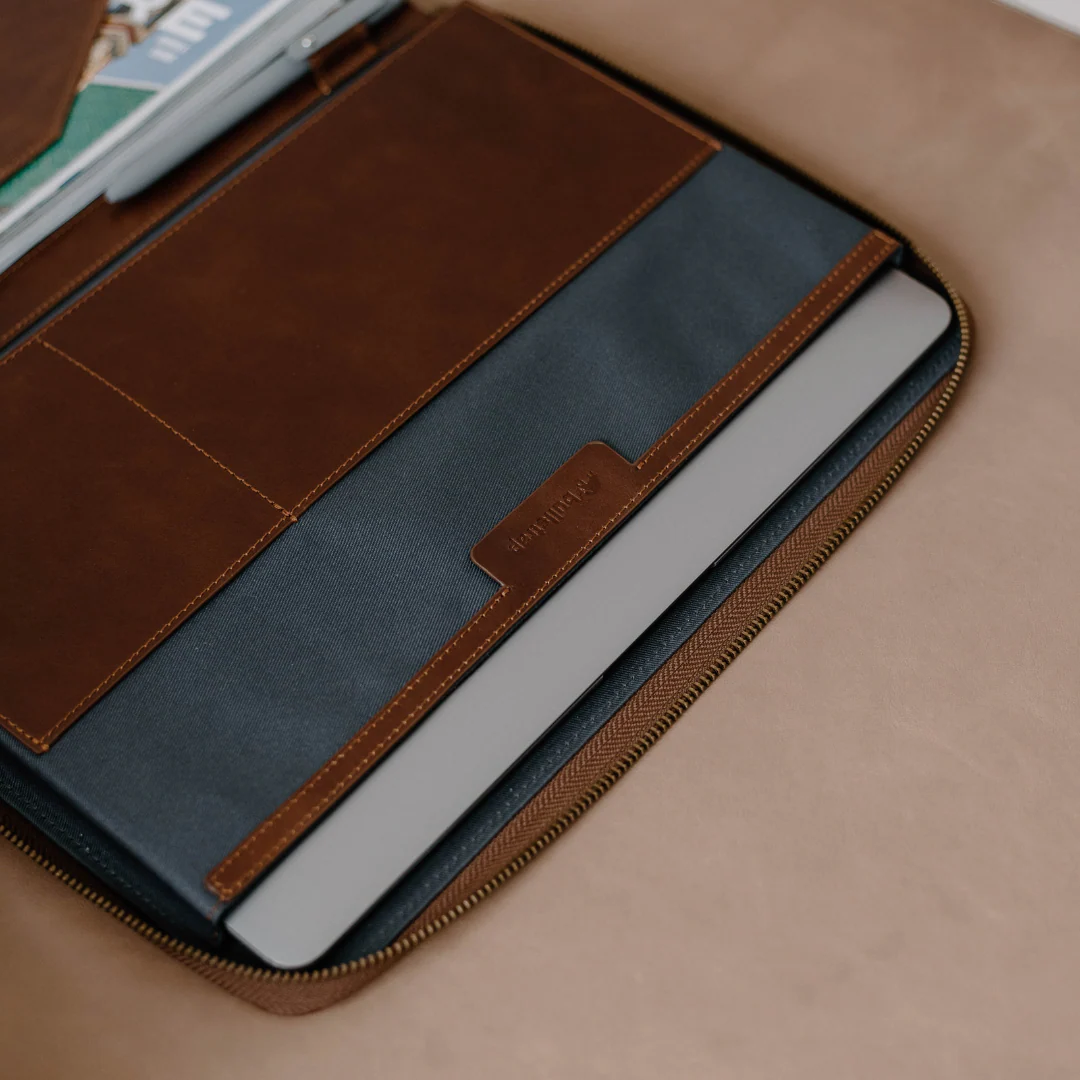 Leather MacBook Sleeve - Terra - Image 9