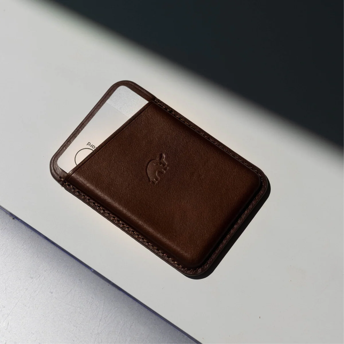 Leather Magnetic Wallet - Terra - Image 3