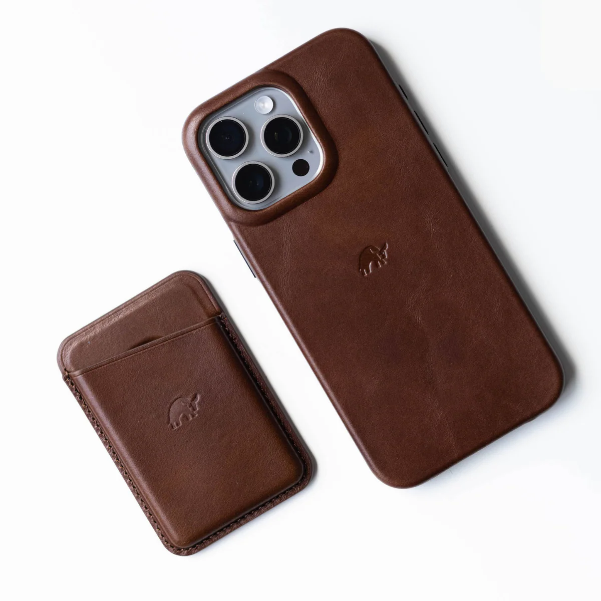Leather Magnetic Wallet - Terra - Image 4