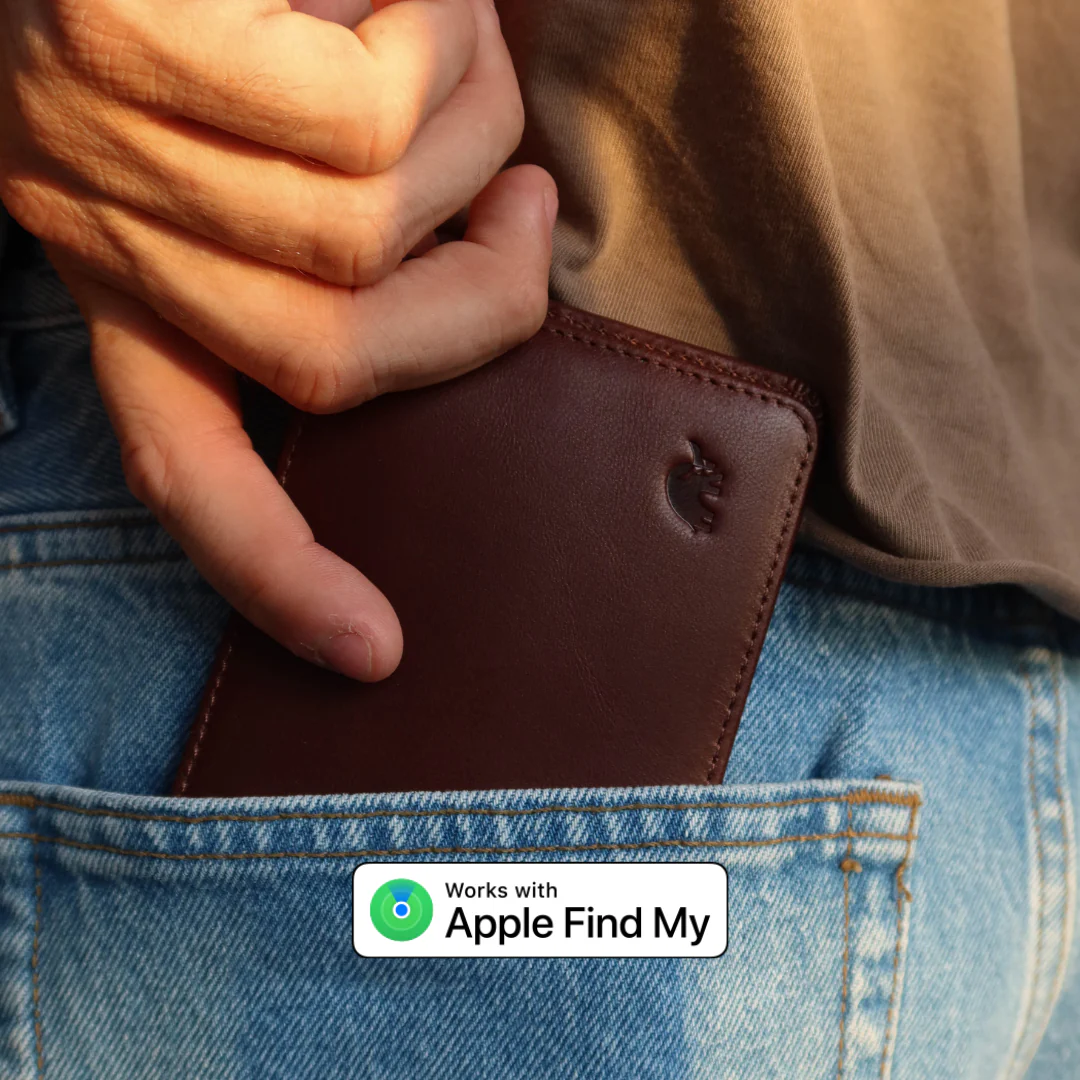 Leather Nav Bifold Wallet - TERRA - Image 2