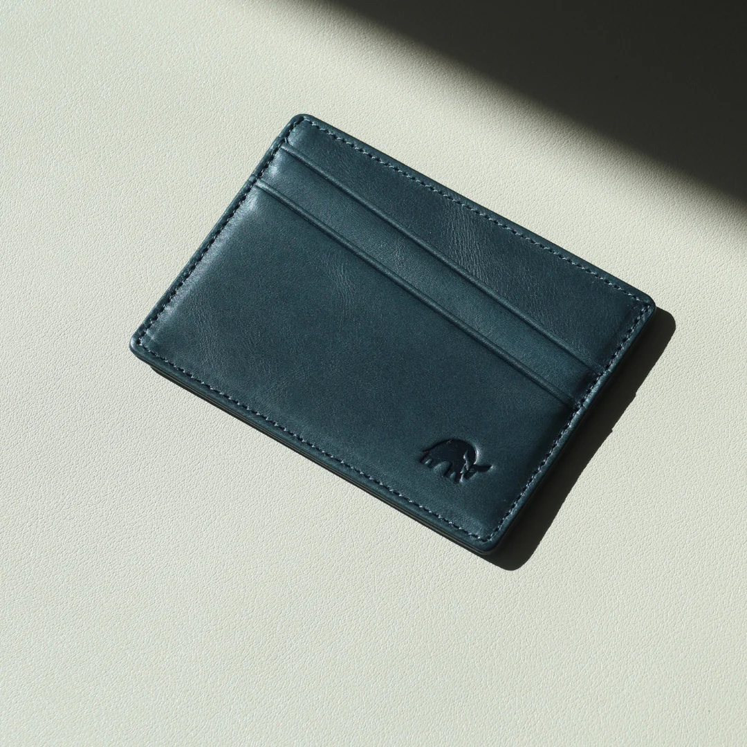 Leather Nav Card Holder - OCEAN - Image 7