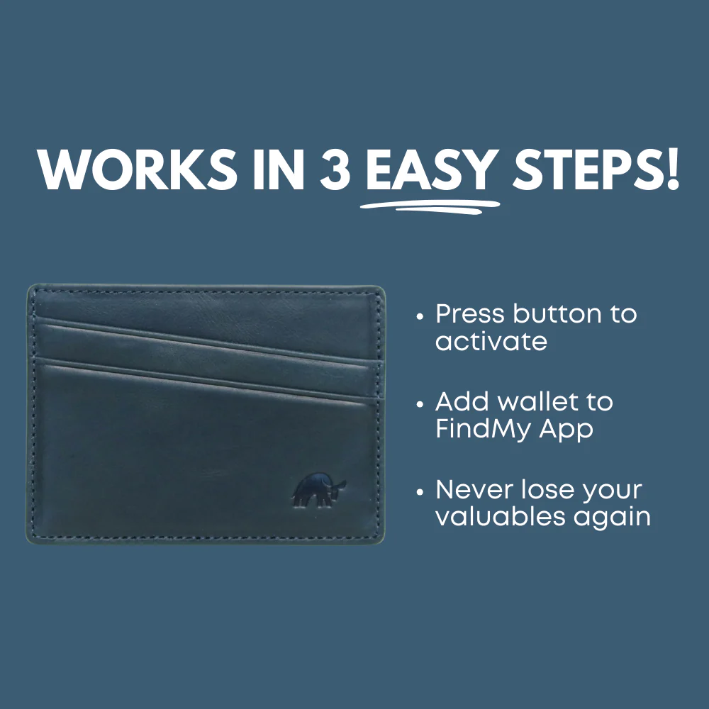 Leather Nav Card Holder - OCEAN - Image 8