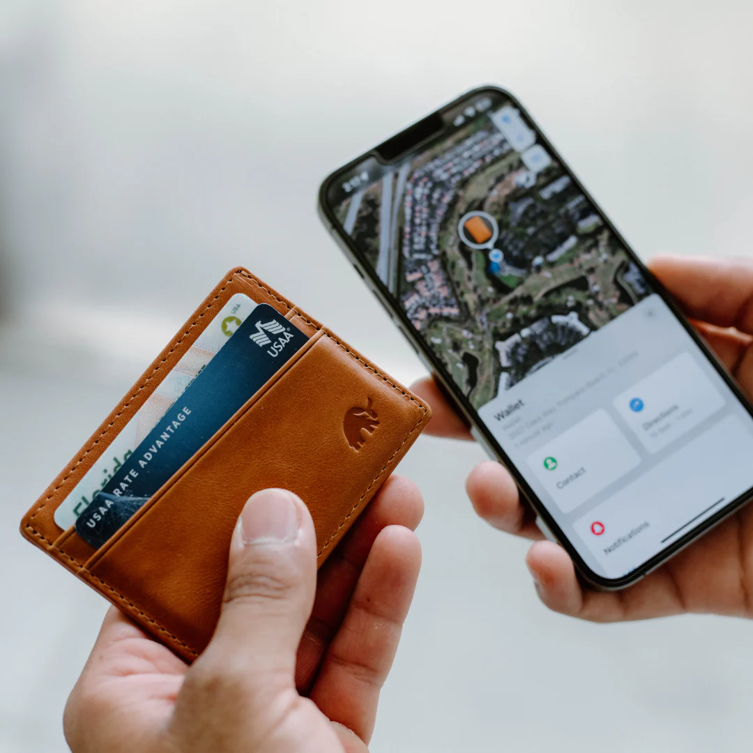 Leather Nav Card Holder - SIENNA - Image 6