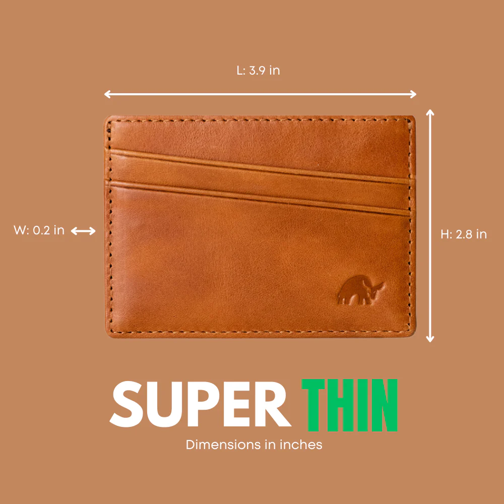 Leather Nav Card Holder - SIENNA - Image 8