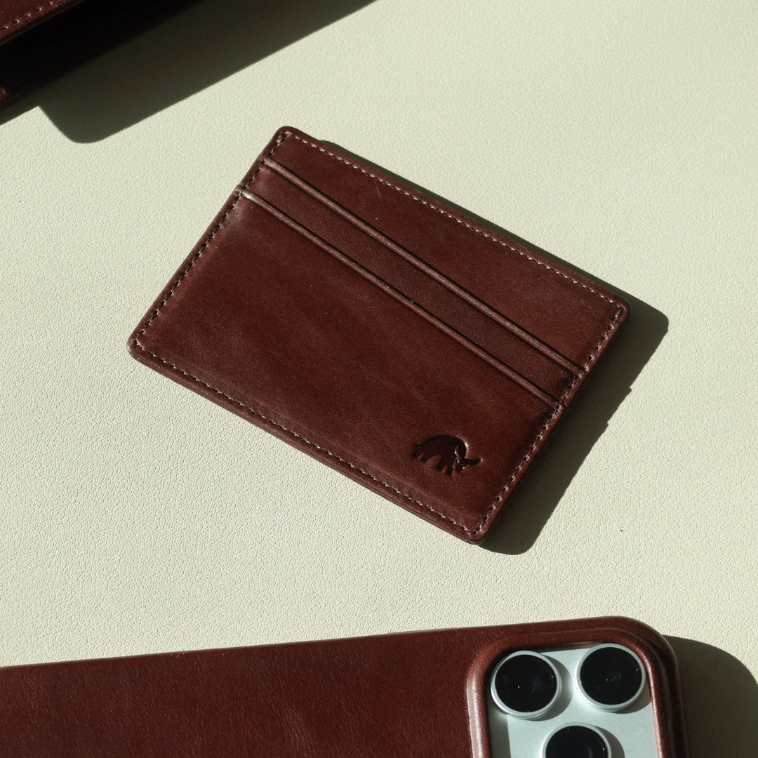 Leather Nav Card Holder - TERRA - Image 7
