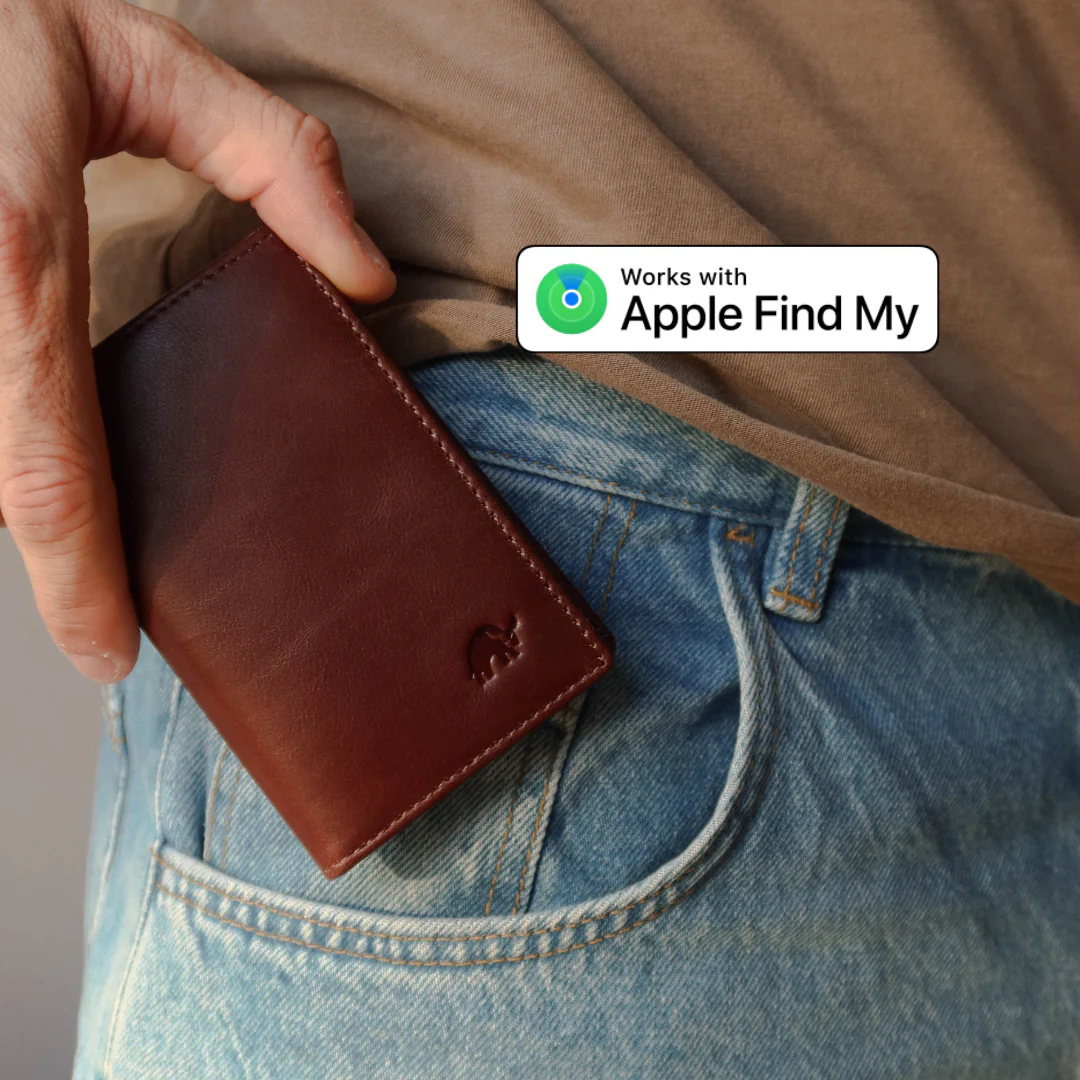 Leather Nav Messenger Wallet - TERRA - Image 2
