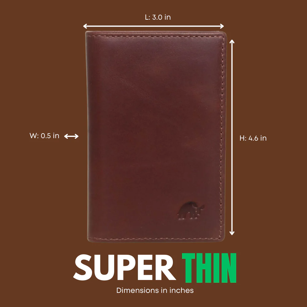 Leather Nav Messenger Wallet - TERRA - Image 9