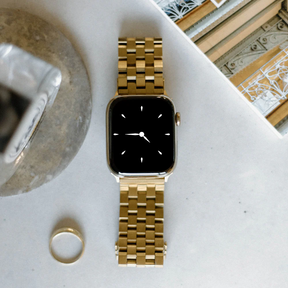 METAL Apple Watch Strap - Gold - Image 7