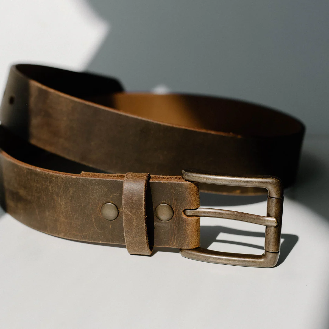 Rugged Leather Belt - Terra - Image 3