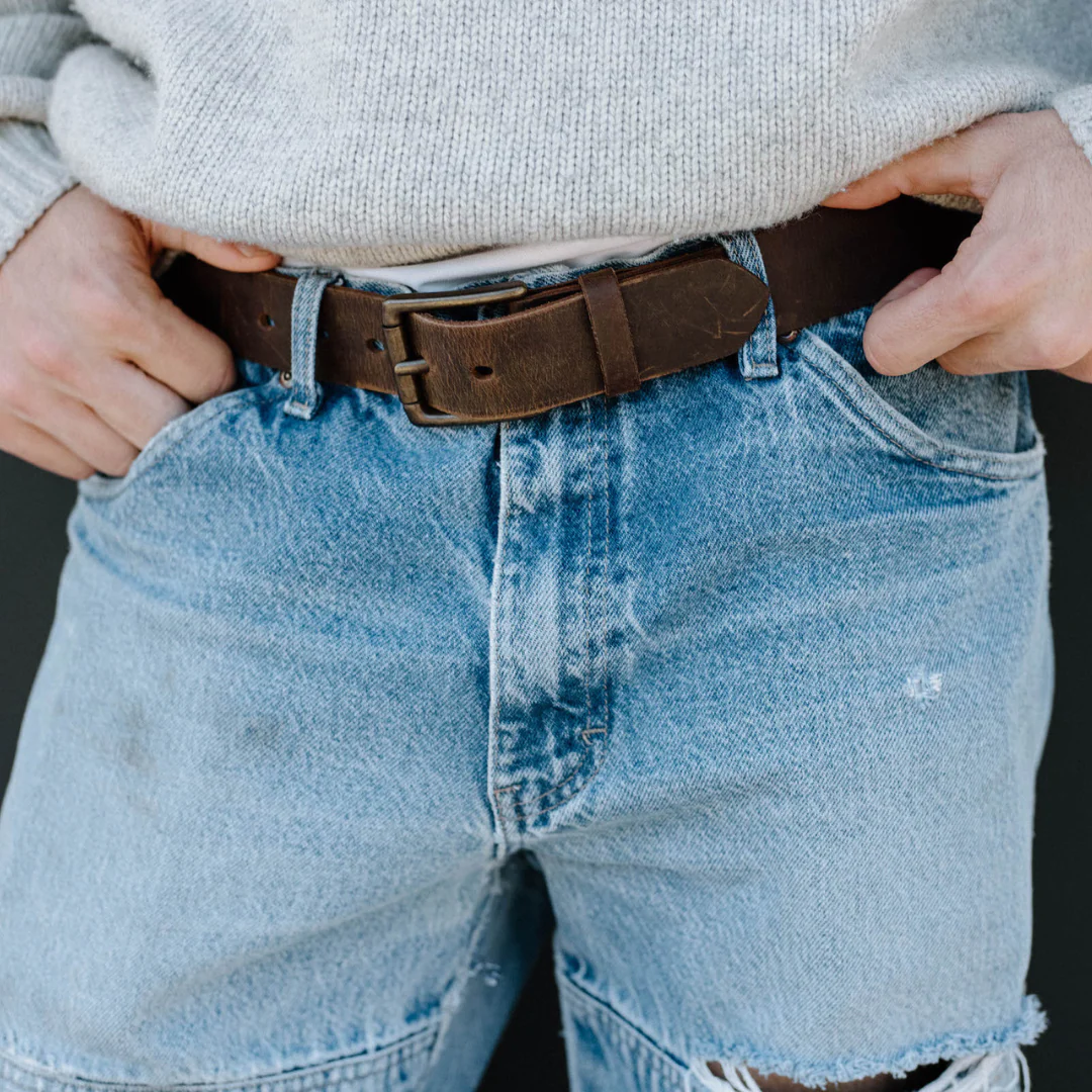 Rugged Leather Belt - Terra - Image 6
