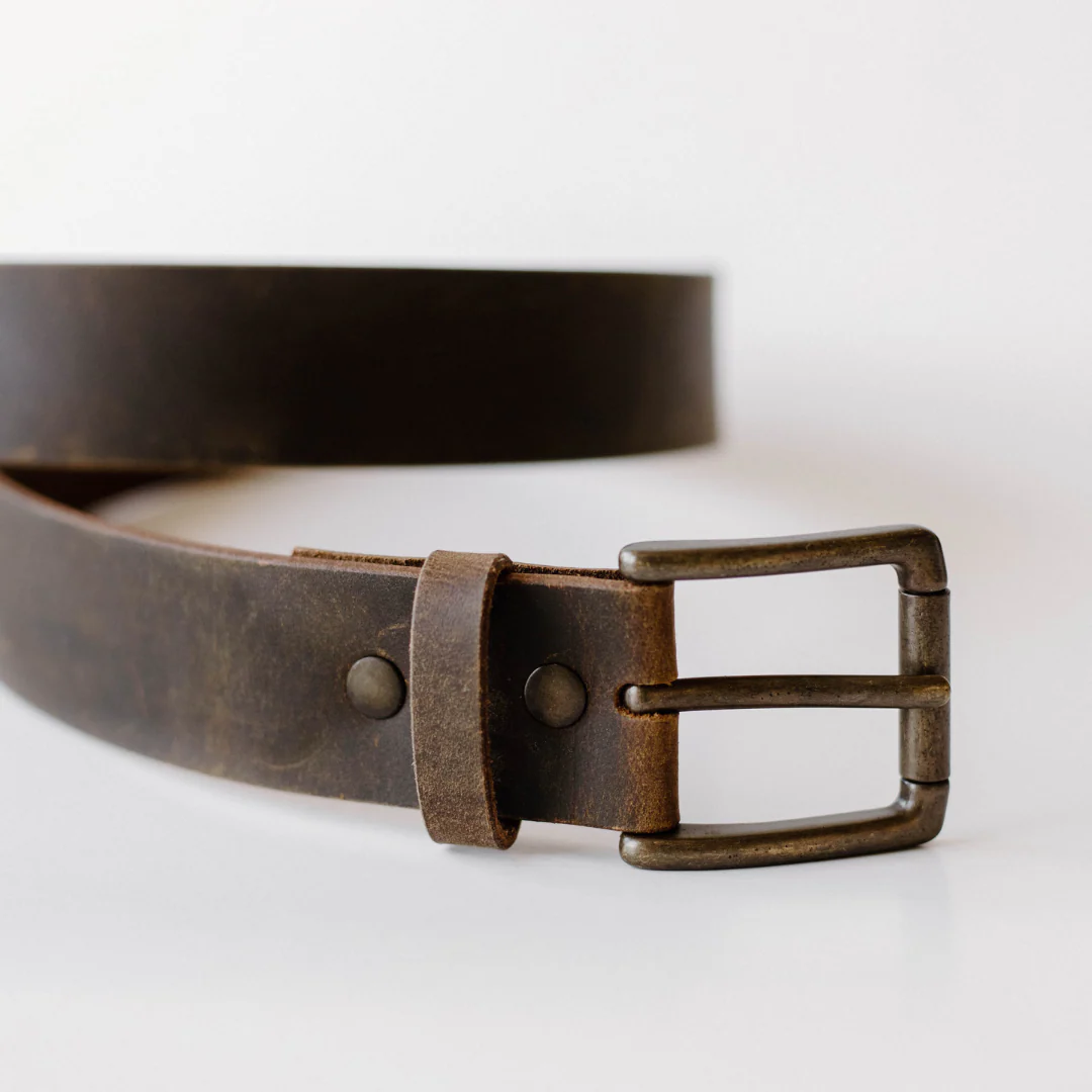Rugged Leather Belt - Terra - Image 8