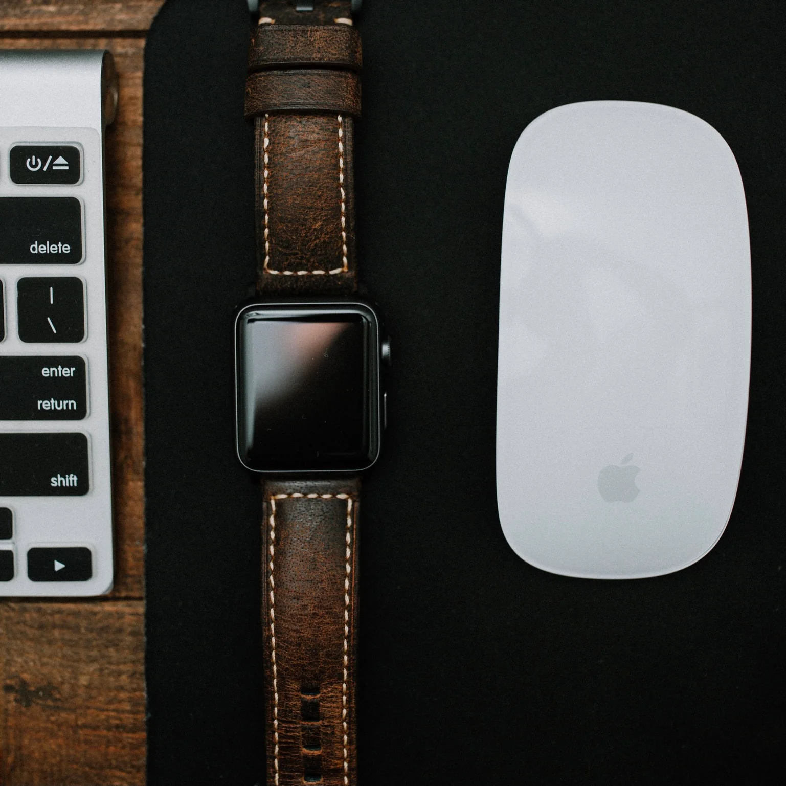Leather Apple Watch Strap - Terra - Image 3