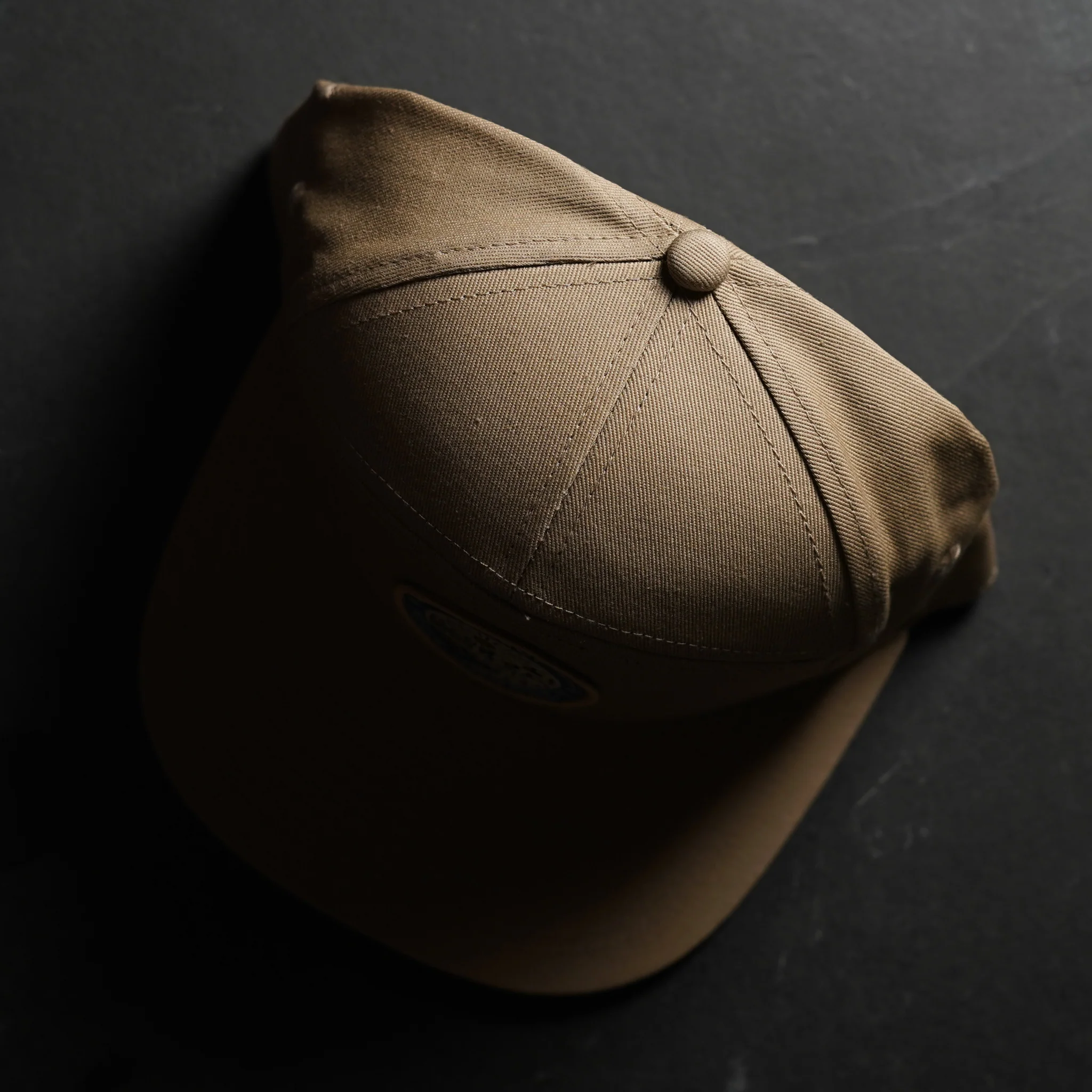 The EYJ Badge Hat - TAN - Image 6