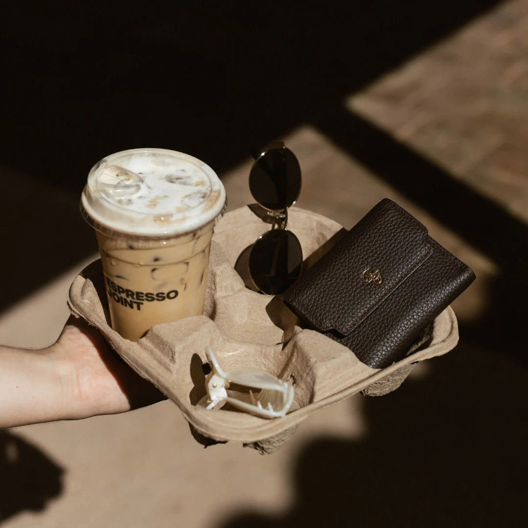 The Haven Trackable Wallet  - Saddle - Image 6